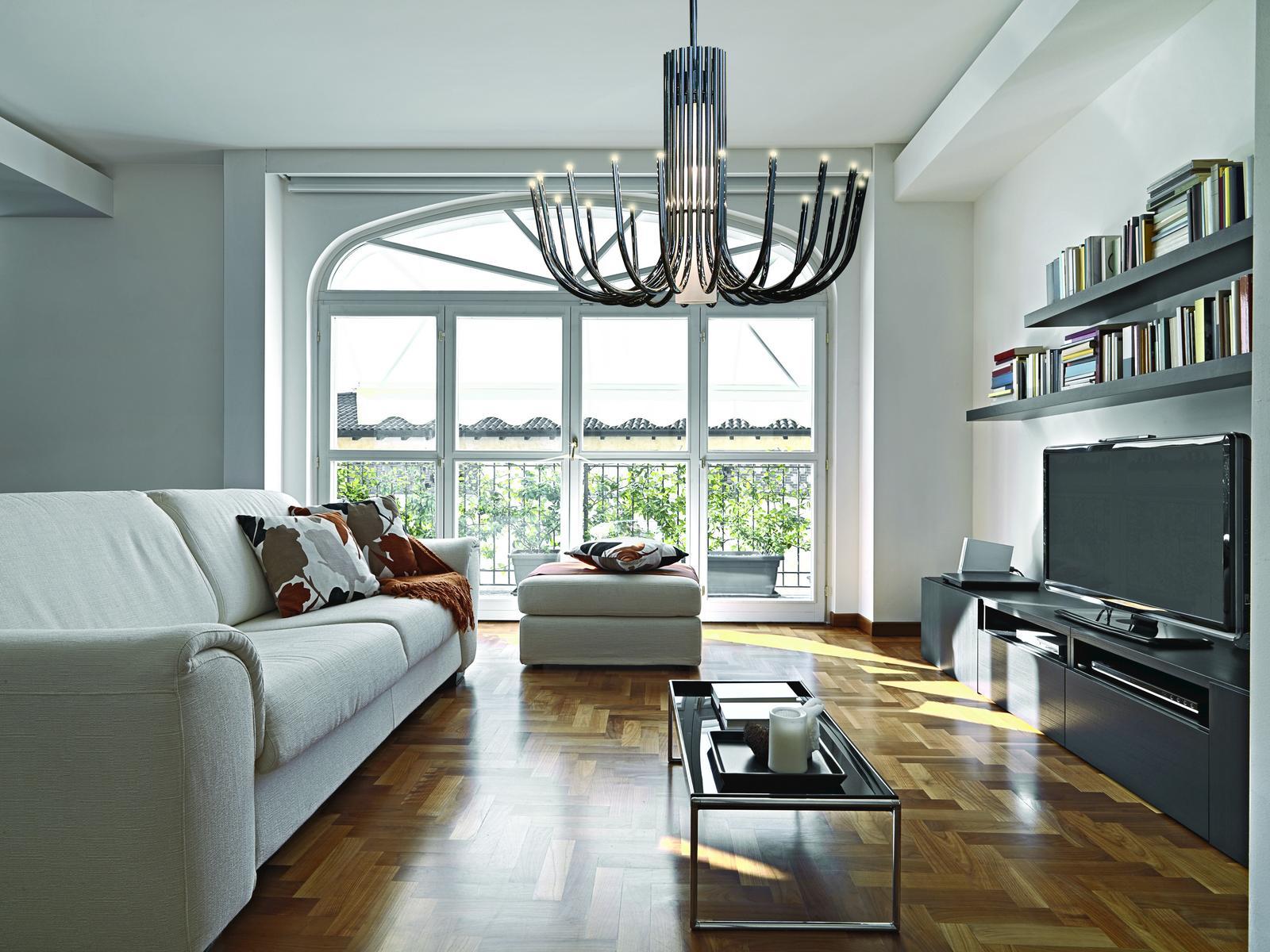 STARDUST LARGE LED metal chandelier
