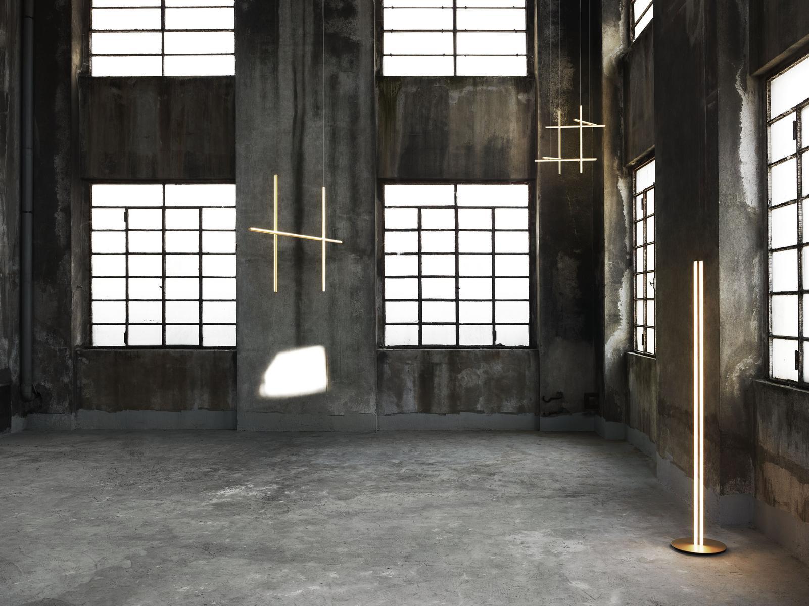 COORDINATES F LED extruded aluminium floor lamp