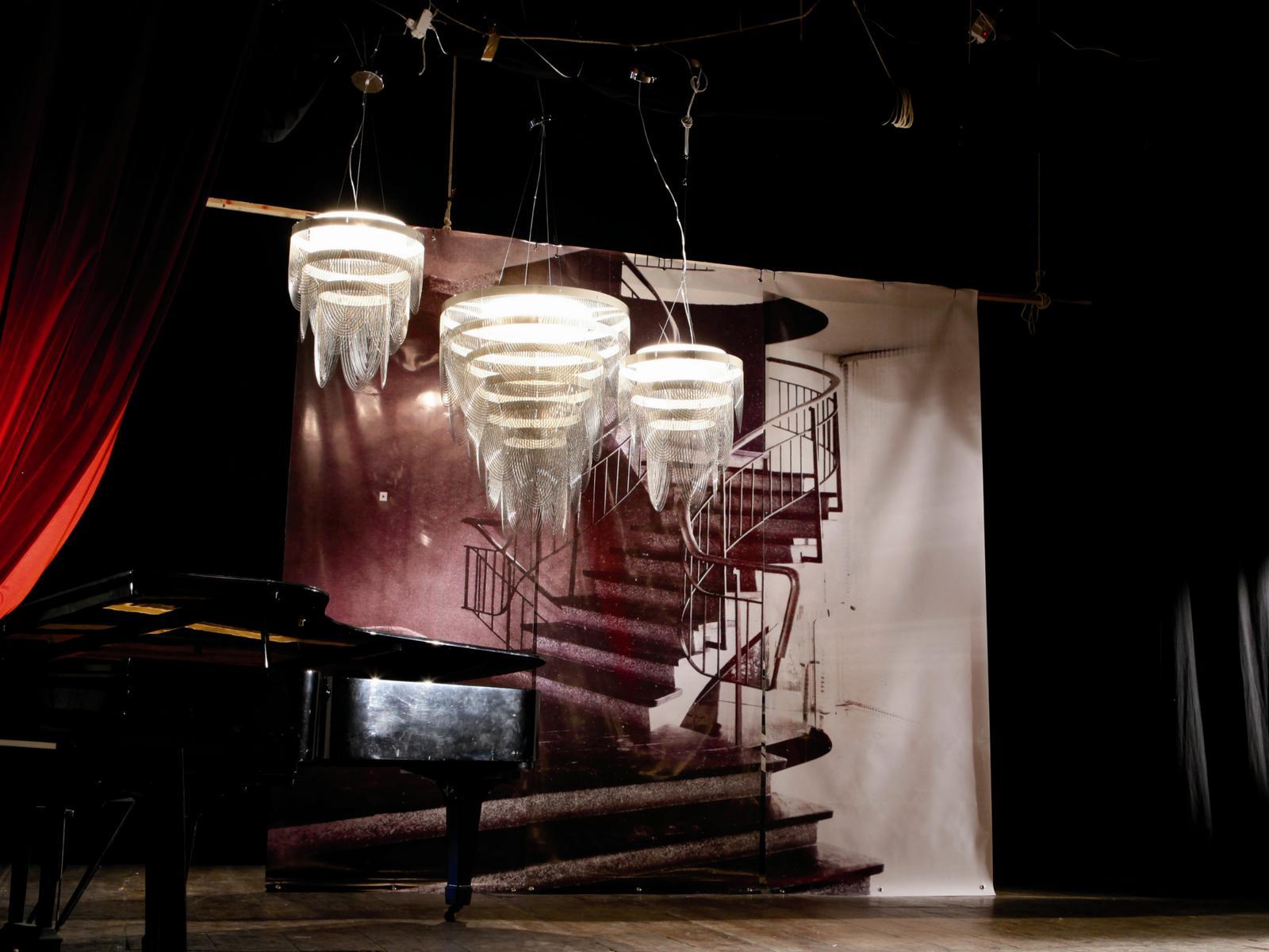 CEREMONY Opalflex® and Cristalflex® pendant lamp