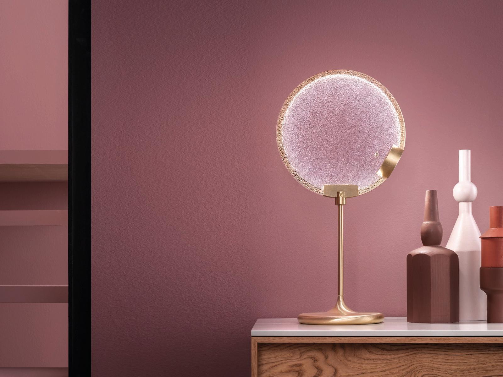 HORO TL LED glass table lamp with dimmer