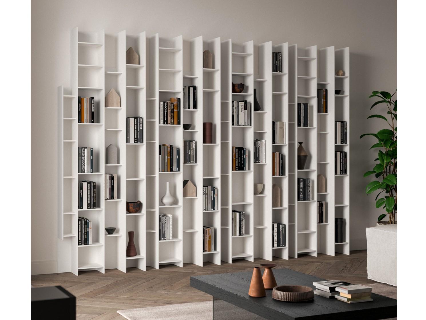 BYBLOS Wall-mounted modular bookcase