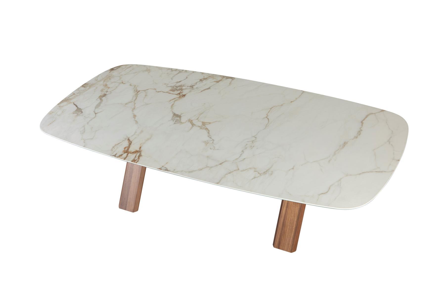 STILL Rectangular porcelain stoneware table