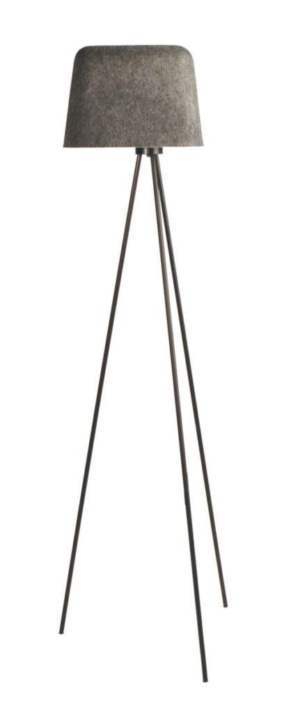 FELT Fabric pendant lamp with dimmer in a contemporary style