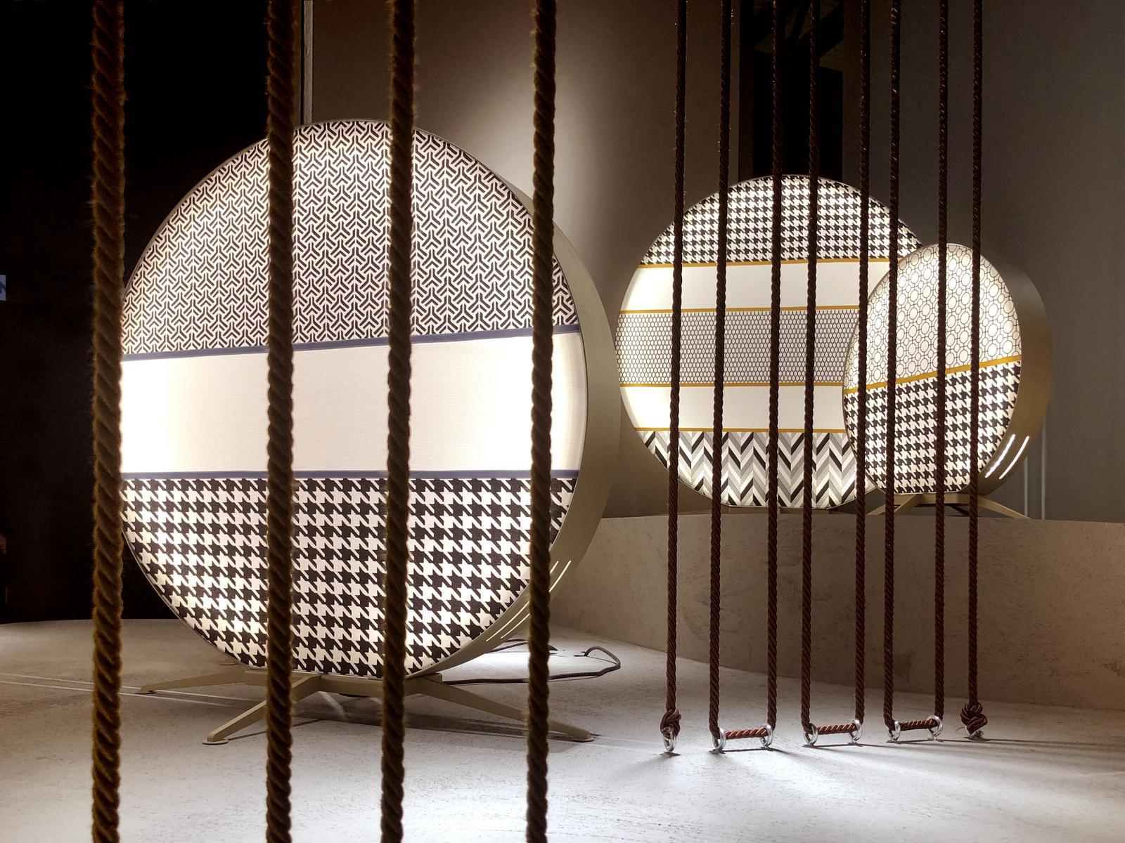 BABU LED fabric floor lamp