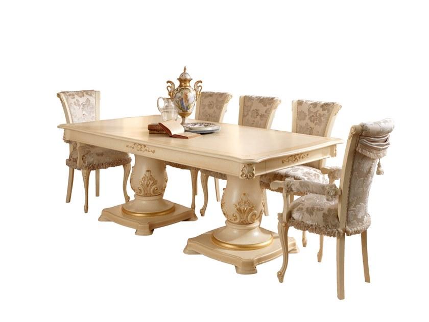 PRESTIGE PLUS Rectangular wooden table