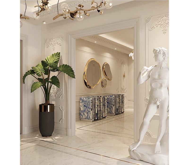 HERA Brass pendant lamp