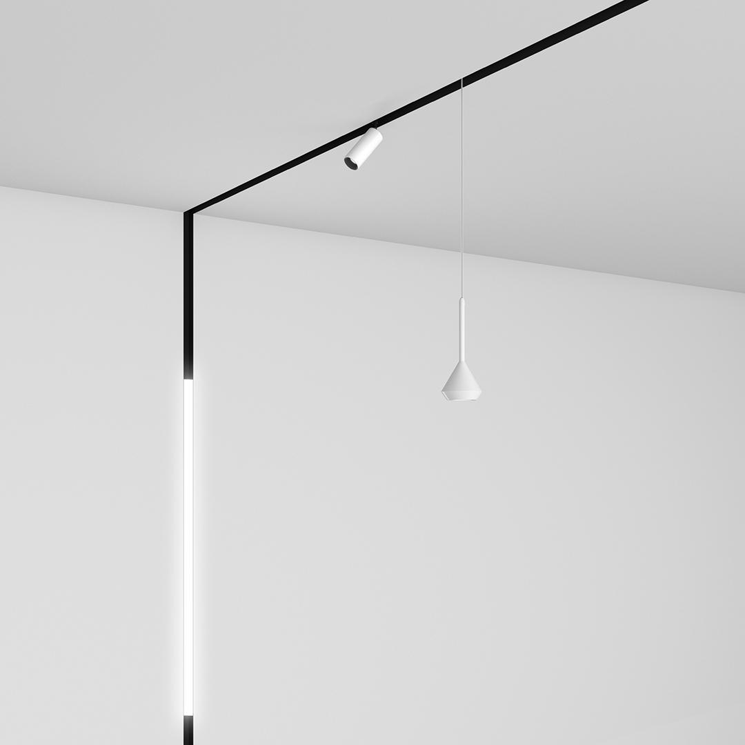 FIT 35 48V DOUBLE LED aluminium track-Light