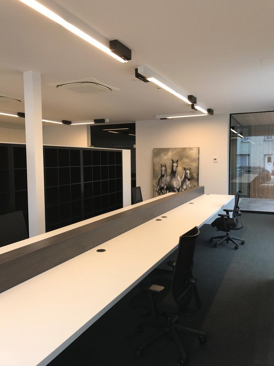 METROFFICE LED polycarbonate ceiling lamp