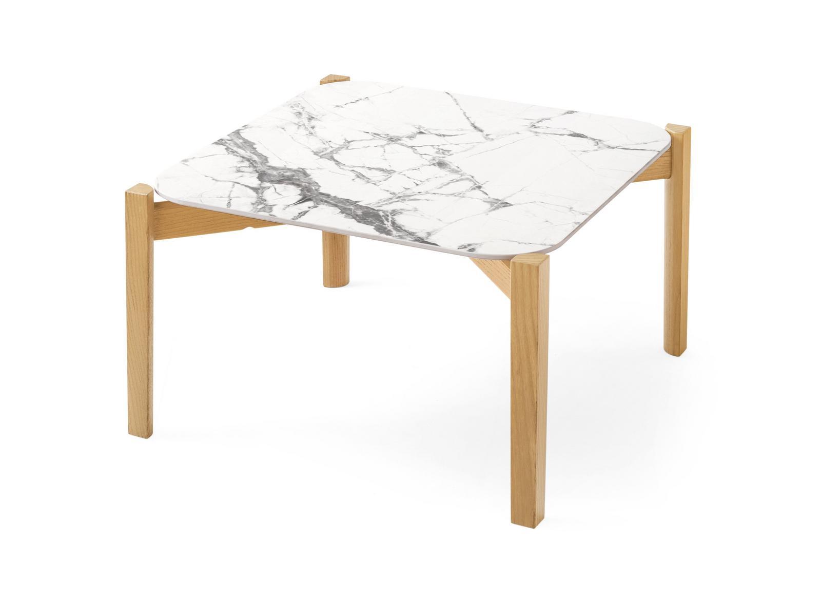 PALETTE Square ceramic coffee table