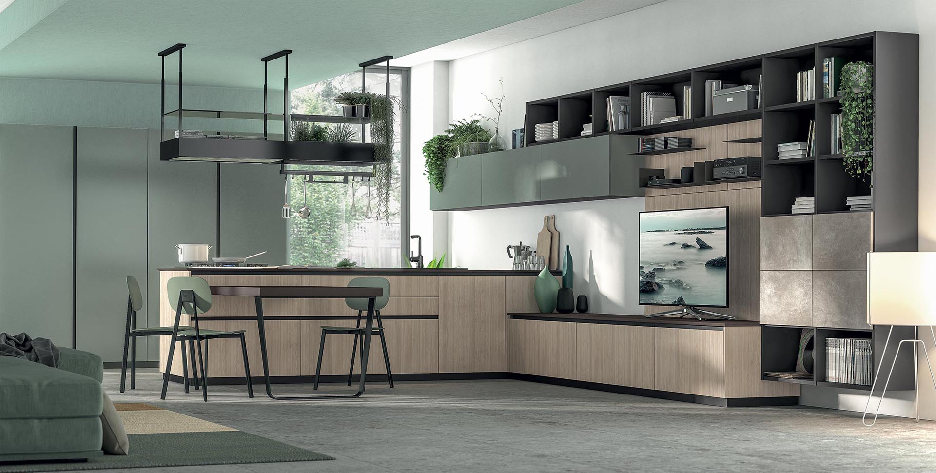 IMMAGINA PLUS Uv lacquered kitchen