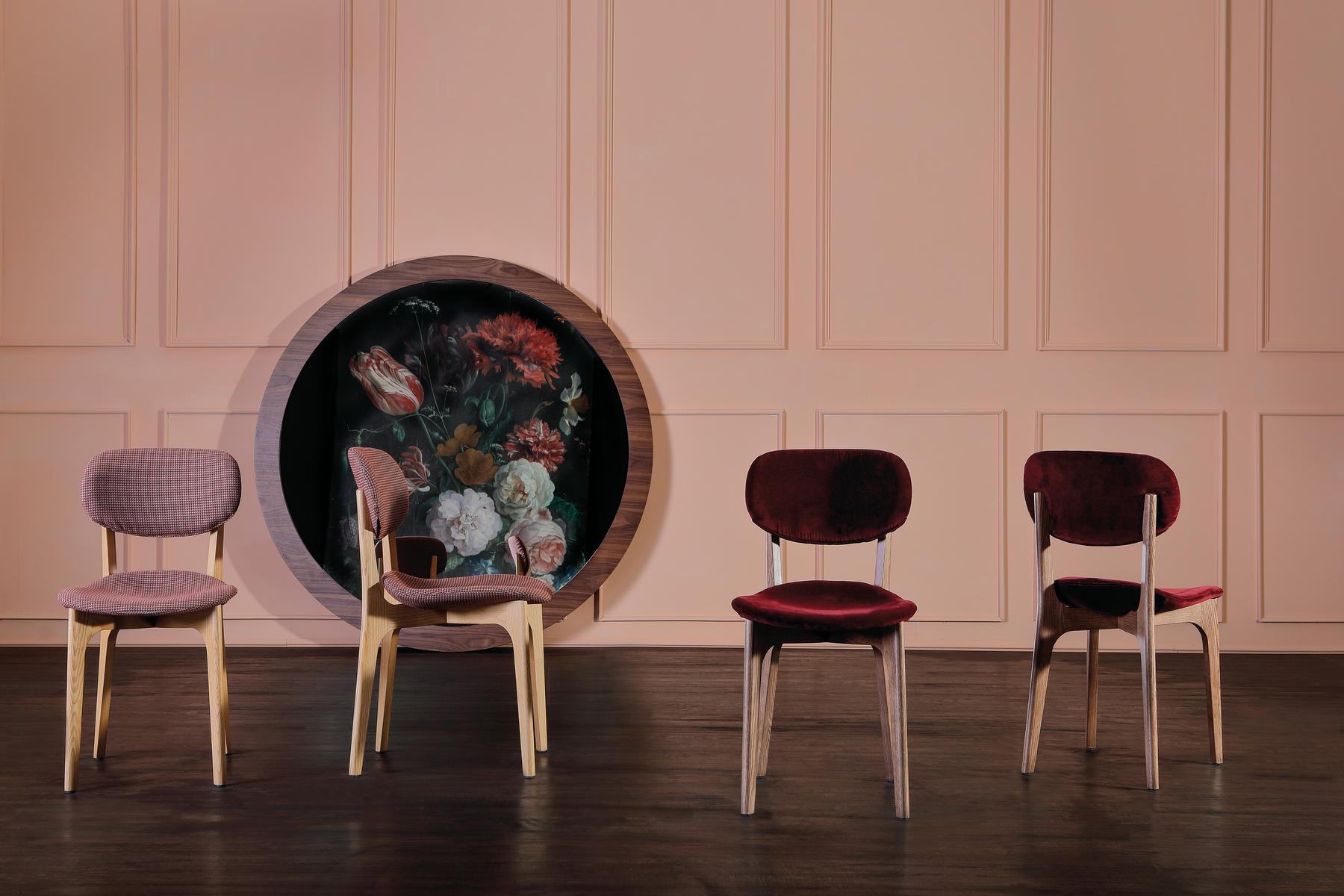 BIKINI WOOD Upholstered chair