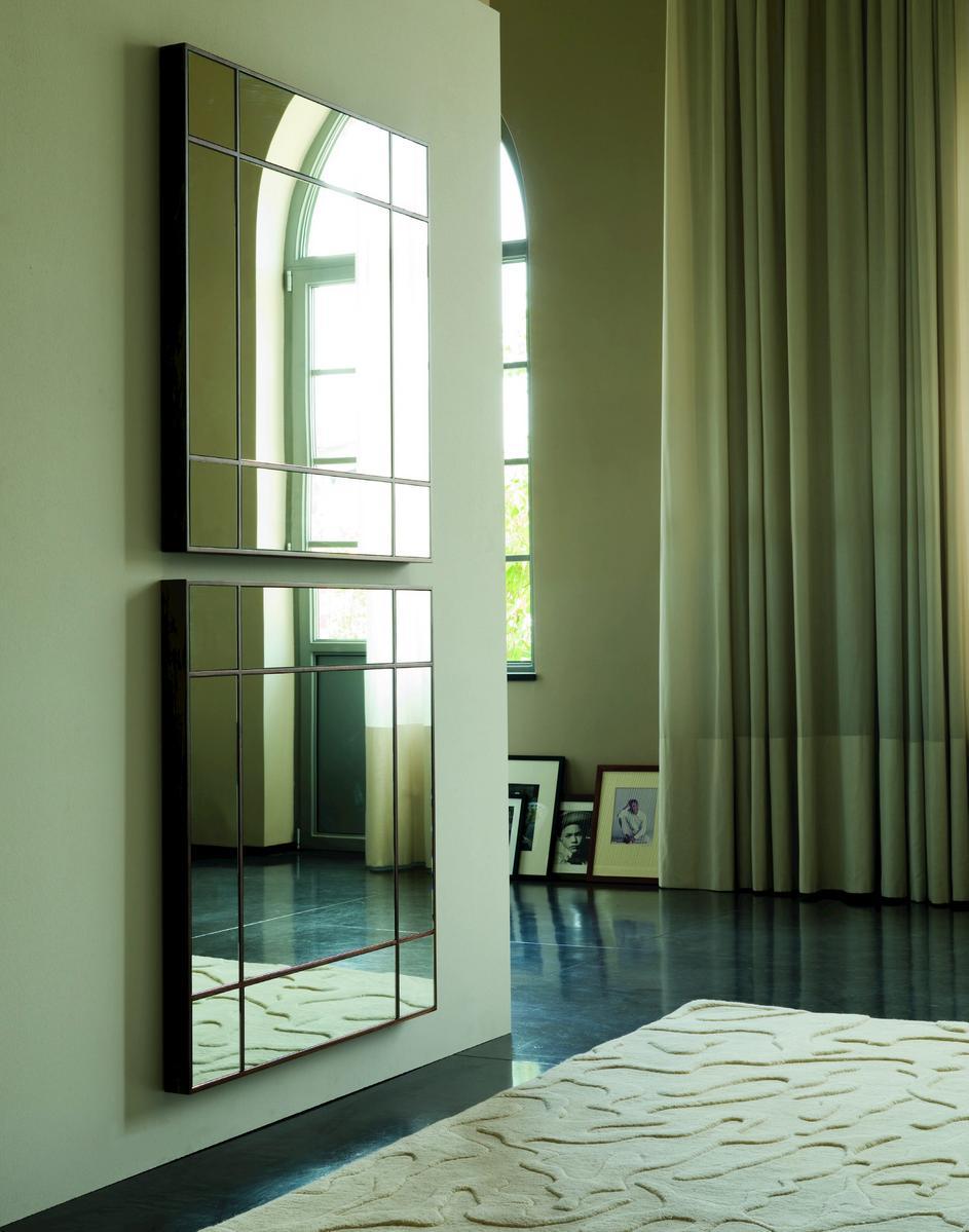 FOUR SEASON Square wall-mounted mirror