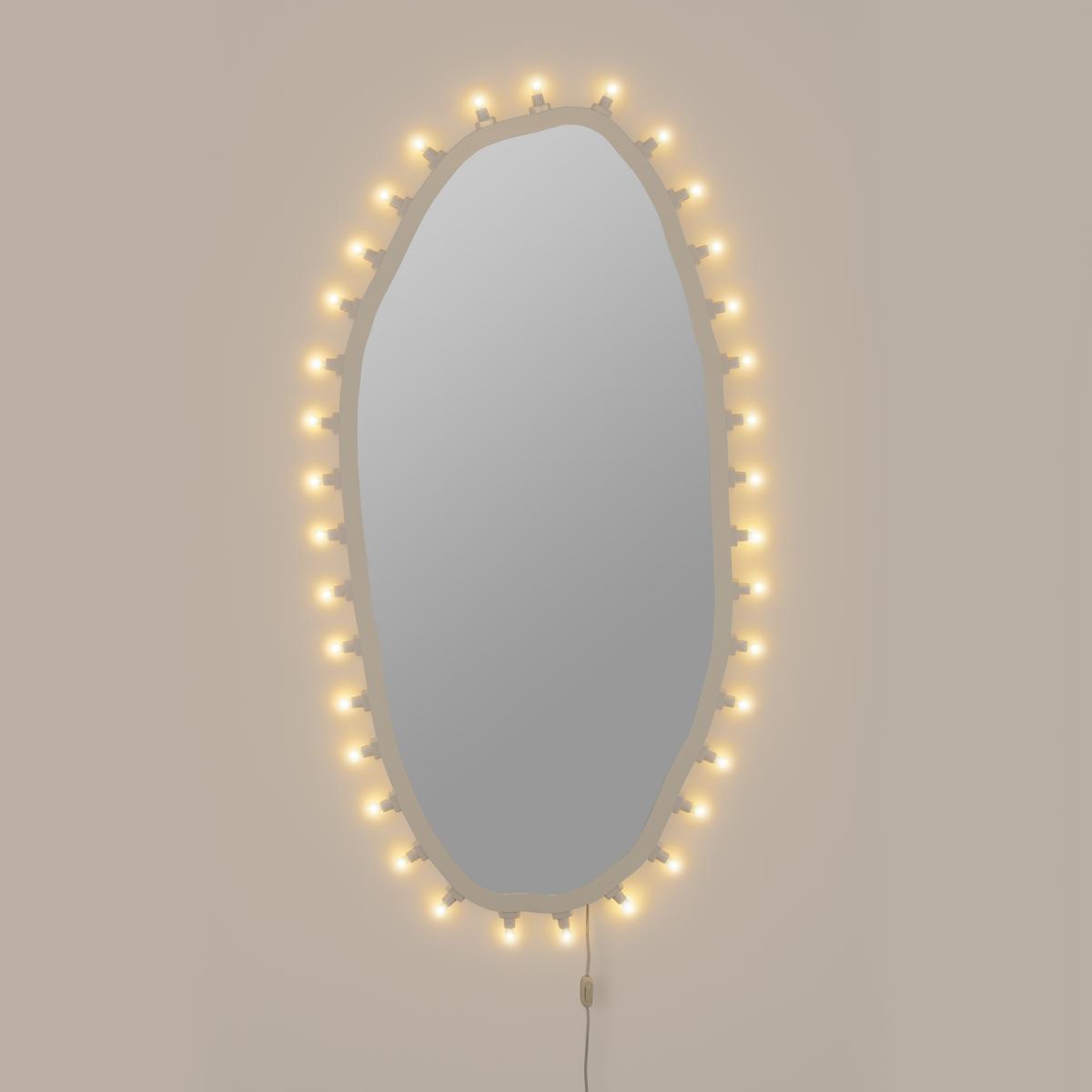 LUMINAIRE BIG Wall-mounted mirror with integrated lighting