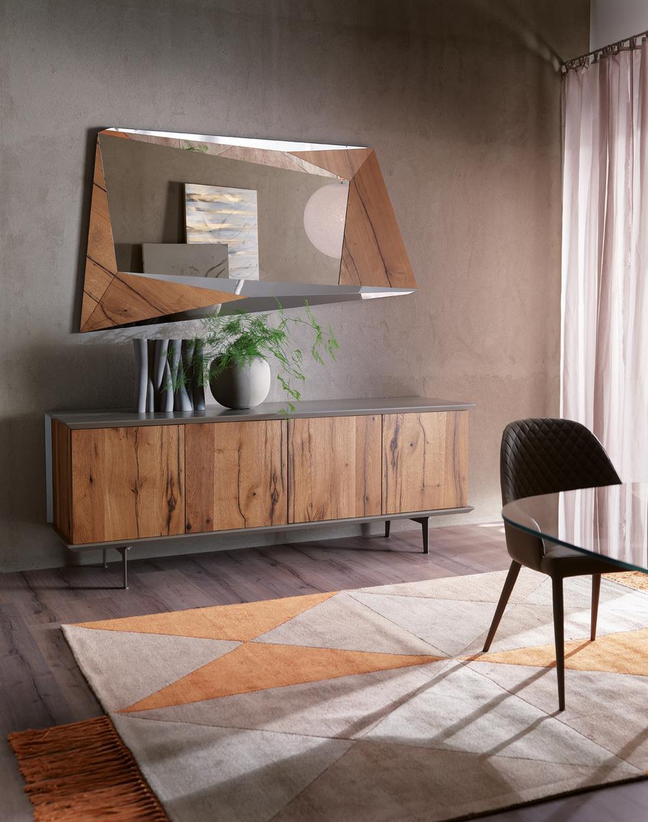 BRERA Wooden sideboard with doors