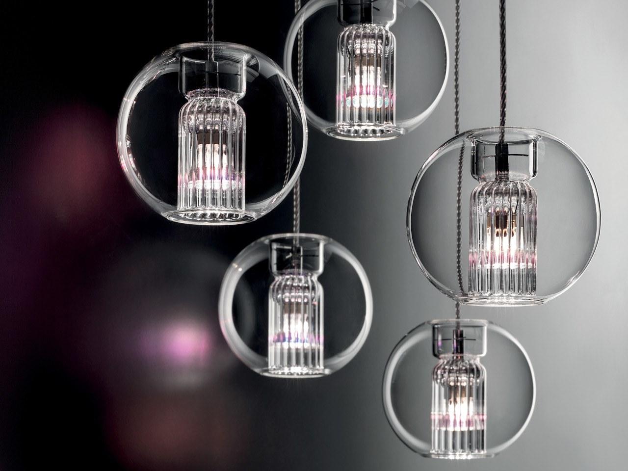 FAIRY S LED Borosilicate glass pendant lamp