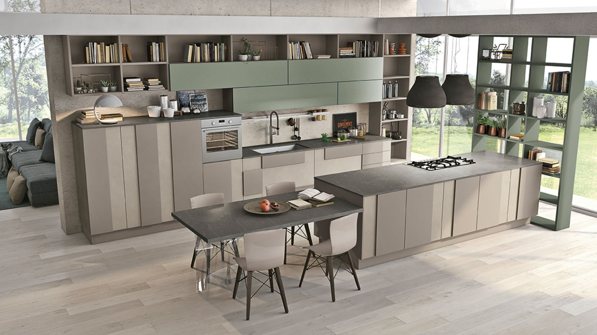 CREATIVA Lacquered kitchen