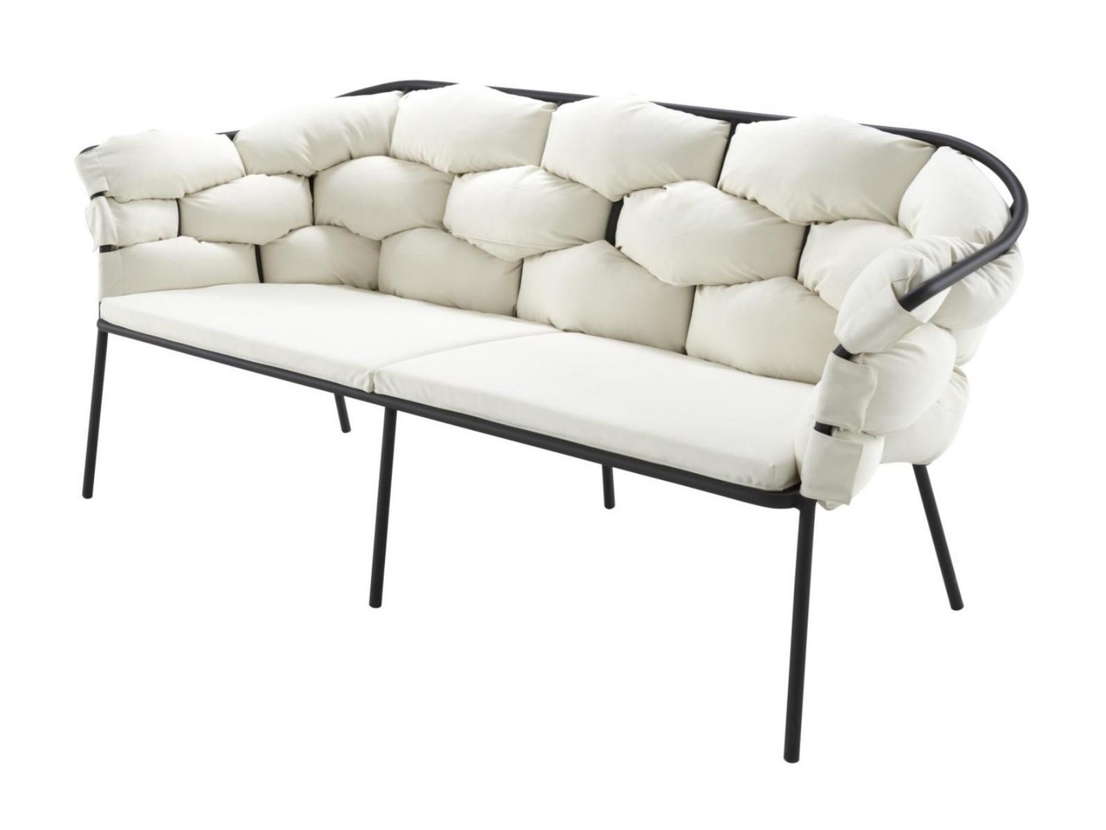 SERPENTINE 2 seater fabric garden sofa