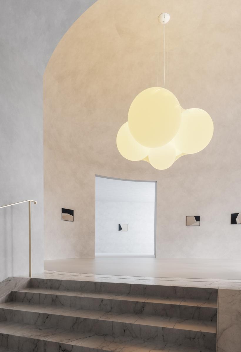 CLOUDY LED PMMA pendant lamp