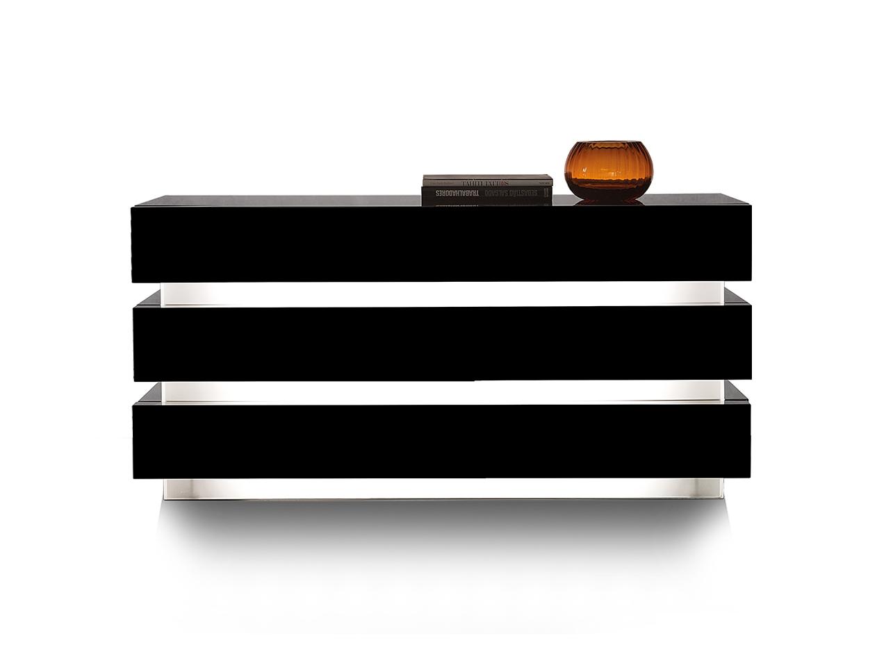 LUCE Wooden chest of drawers