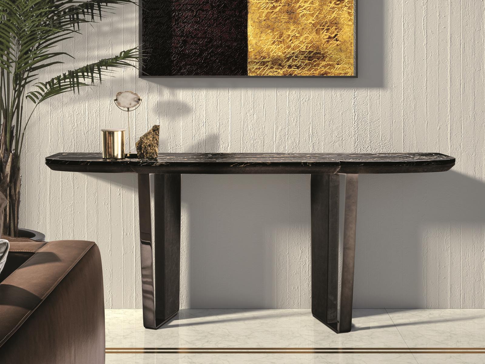 KEOPE Rectangular stone console