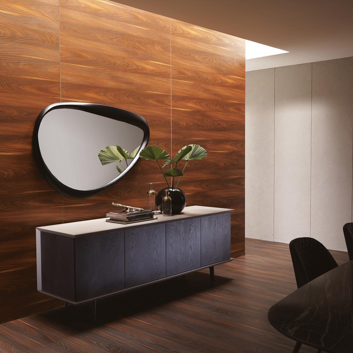 BRERA Wooden sideboard with doors