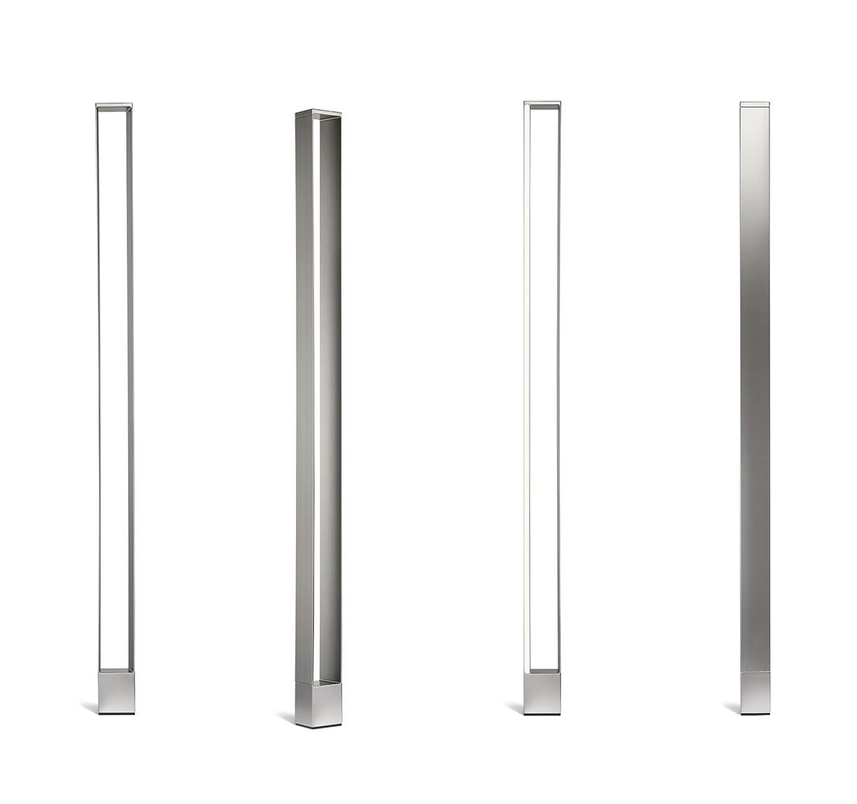 TRU LED indirect light aluminium floor lamp
