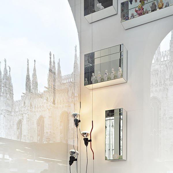 PARENTESI Powder coated steel pendant lamp