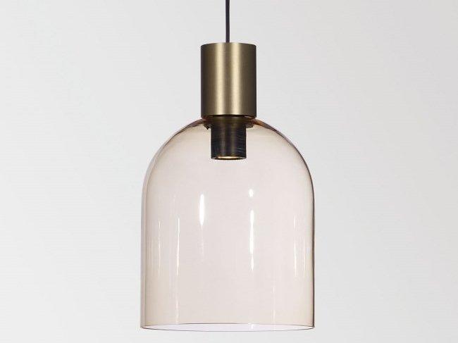 MANTELLO GLASS LED LED blown glass pendant lamp
