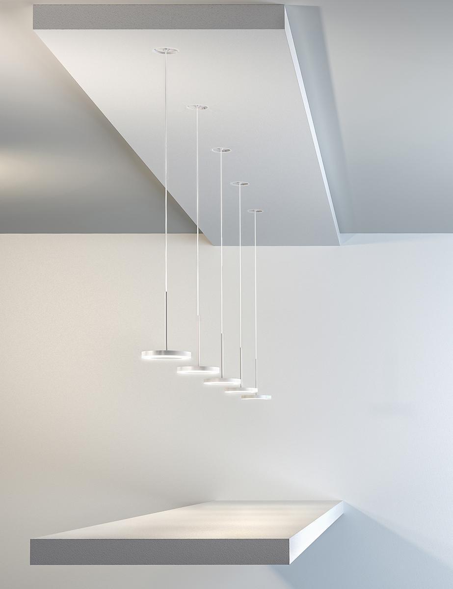 BELLA LED die cast aluminium pendant lamp