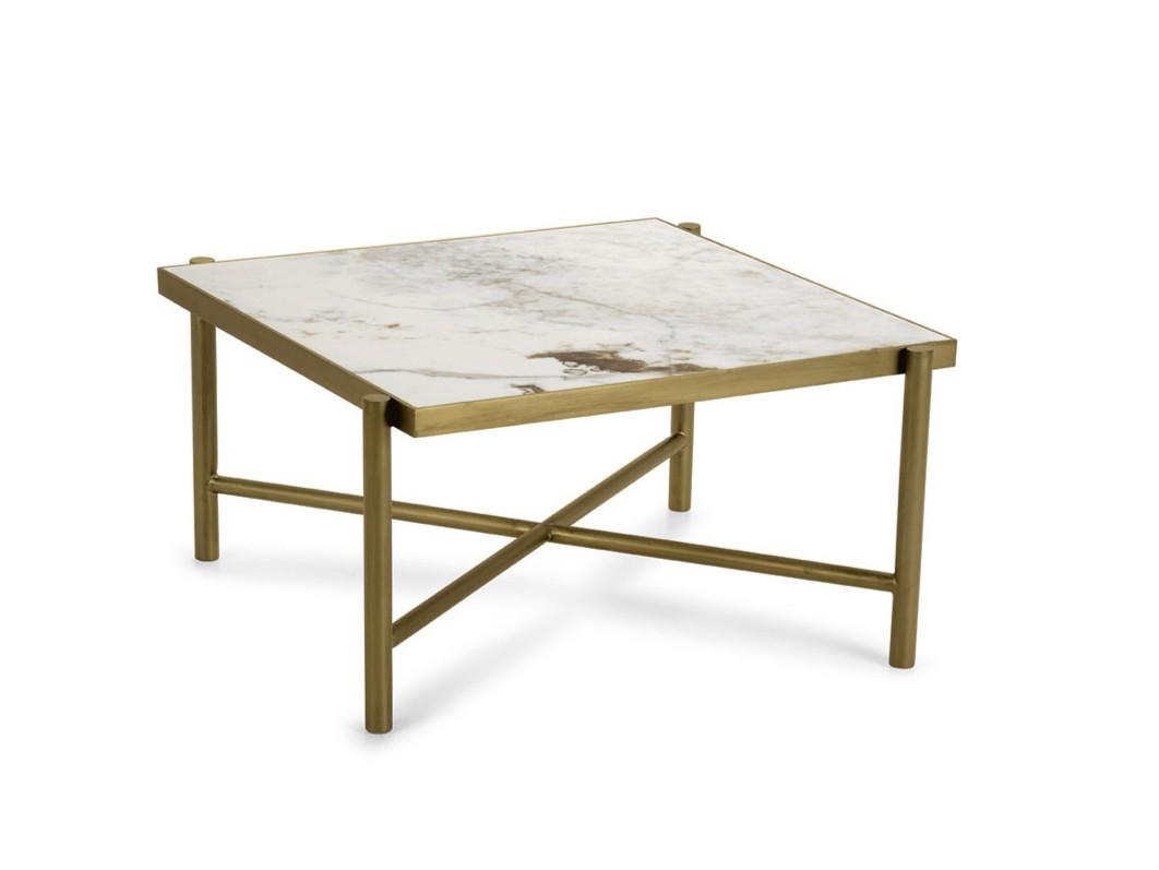 REA Low square ceramic coffee table