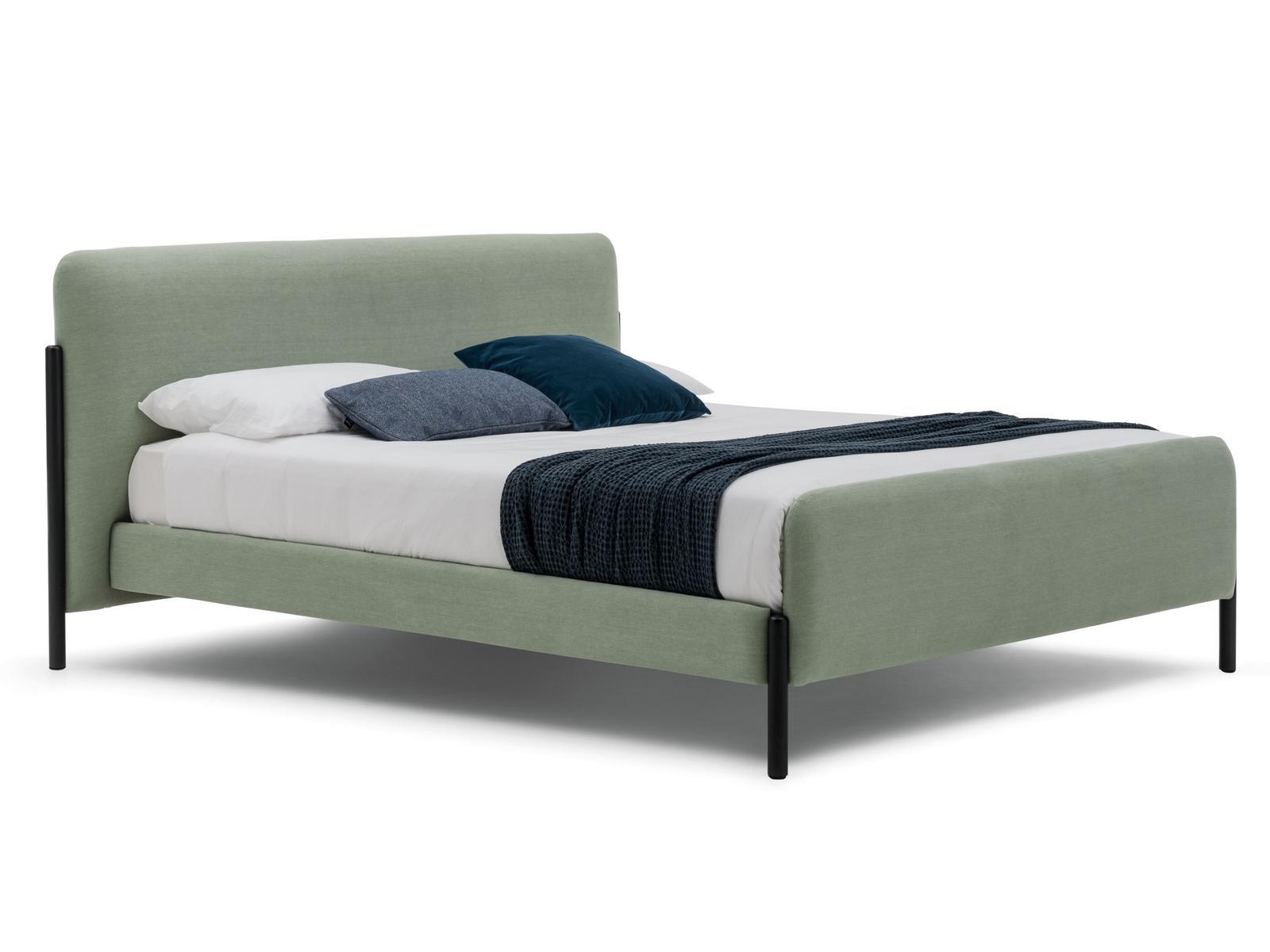 FLAG Upholstered double bed