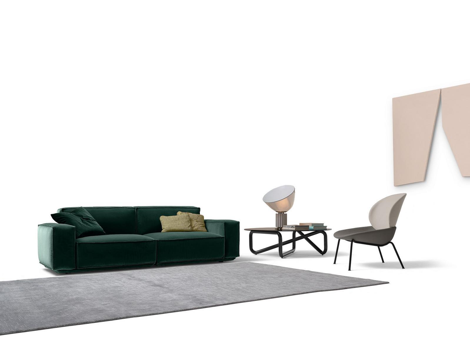 TELLIN Upholstered fabric easy chair