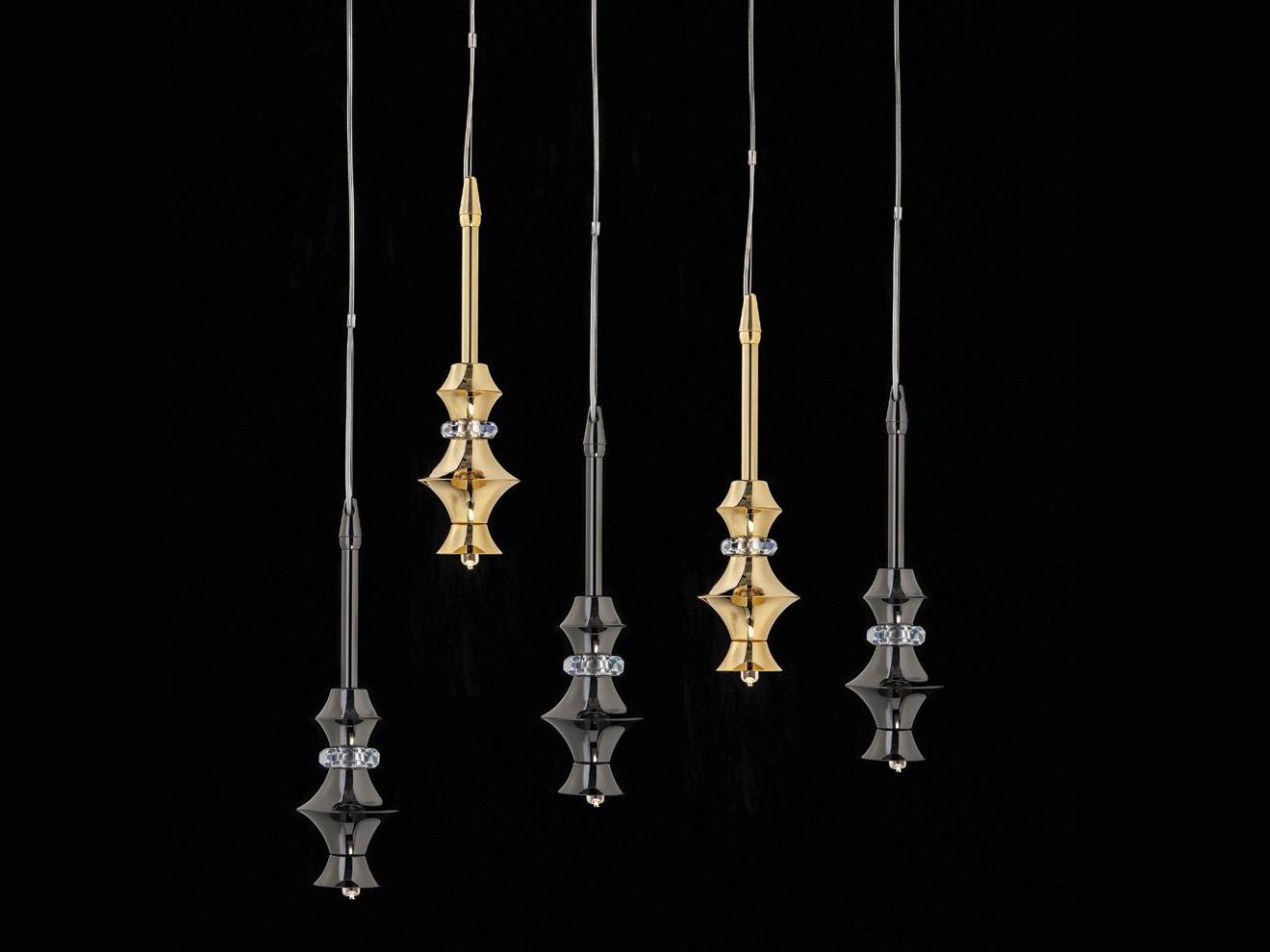 SELLY LED brass pendant lamp