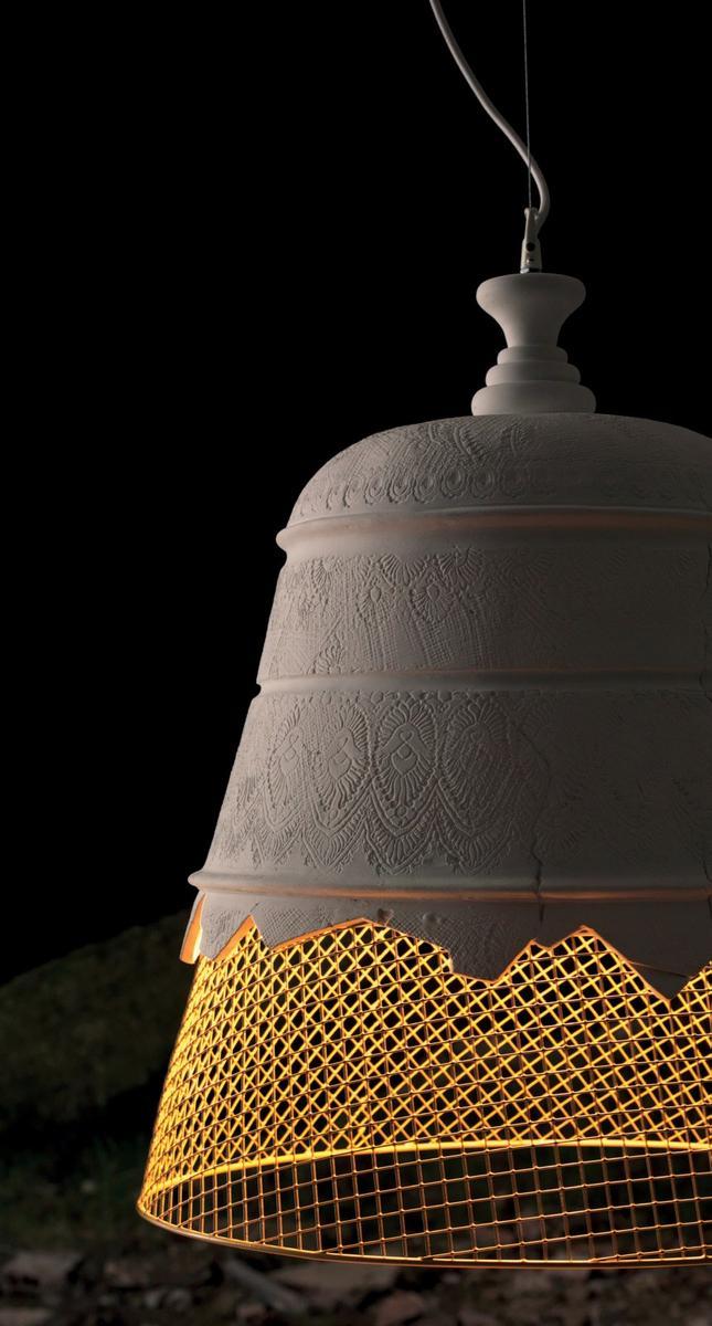 DOMENICA Plaster pendant lamp