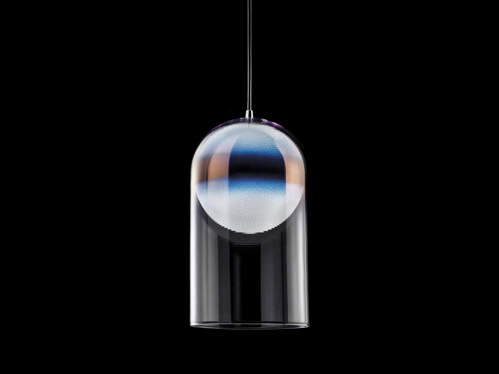 MARTA LED direct light blown glass pendant lamp