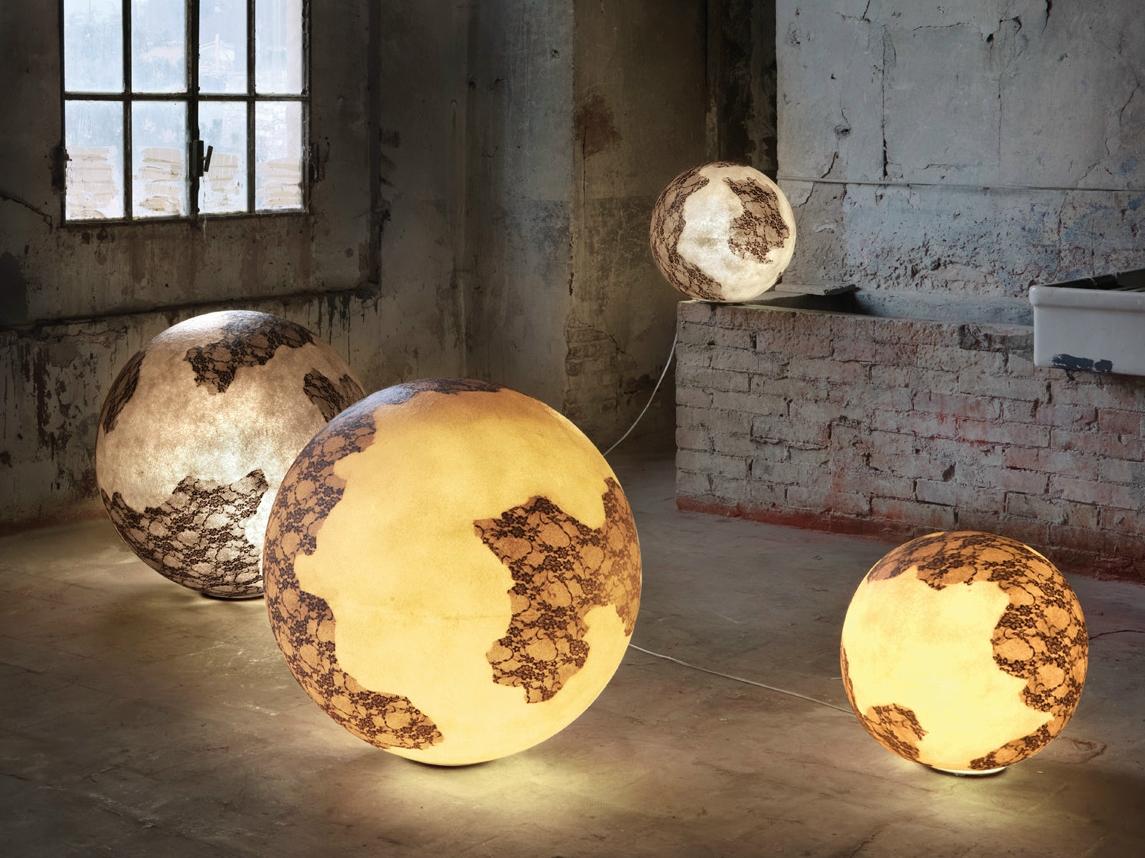 ULULÌ - ULULÀ Fiberglass floor lamp