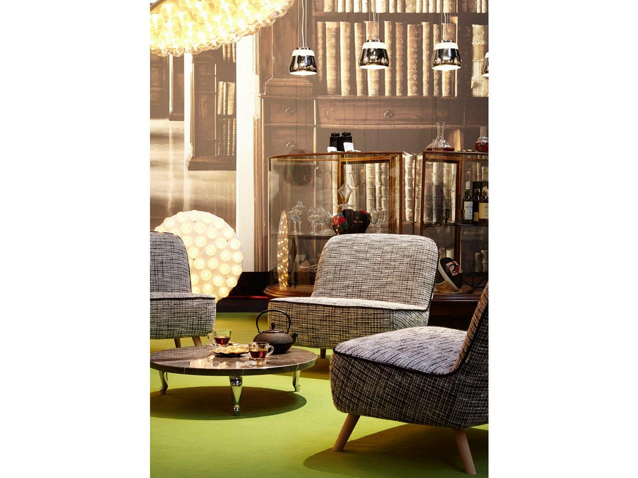 BASSOTTI Low natural stone coffee table