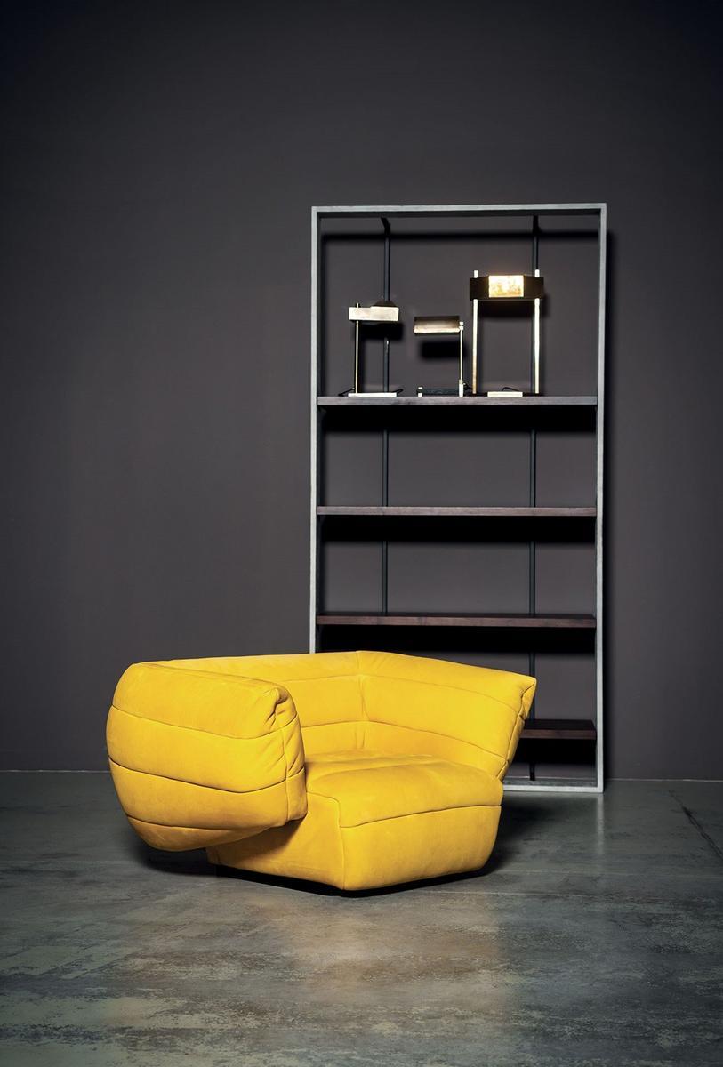 BOURGEOIS Open freestanding wooden bookcase