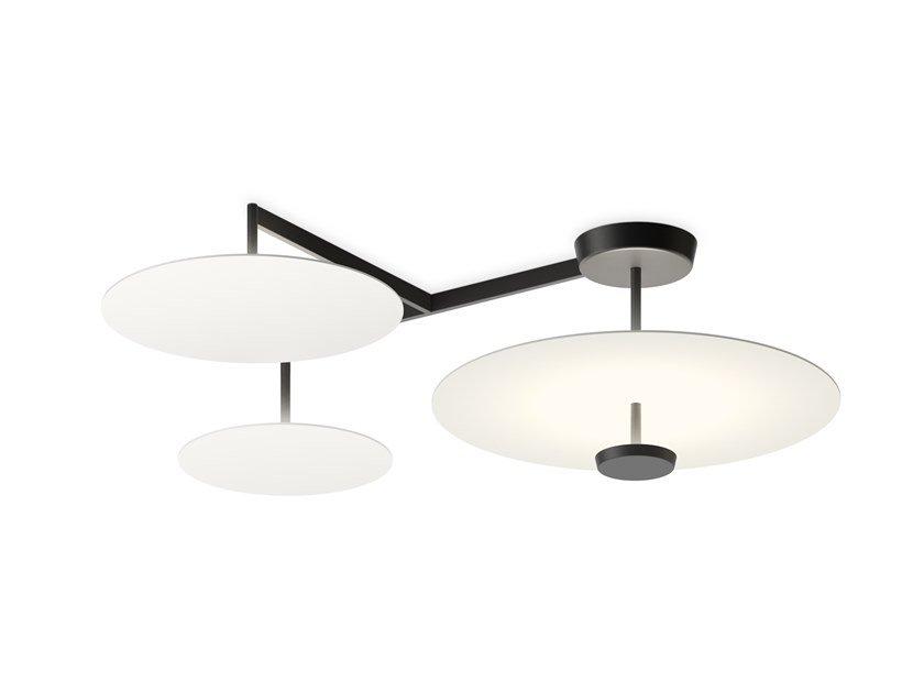 FLAT 5905 LED metal ceiling lamp