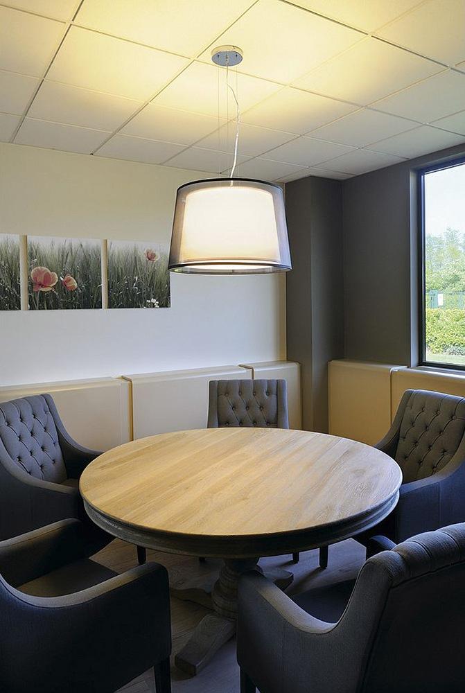 SOPRANA Fabric pendant lamp in a contemporary style