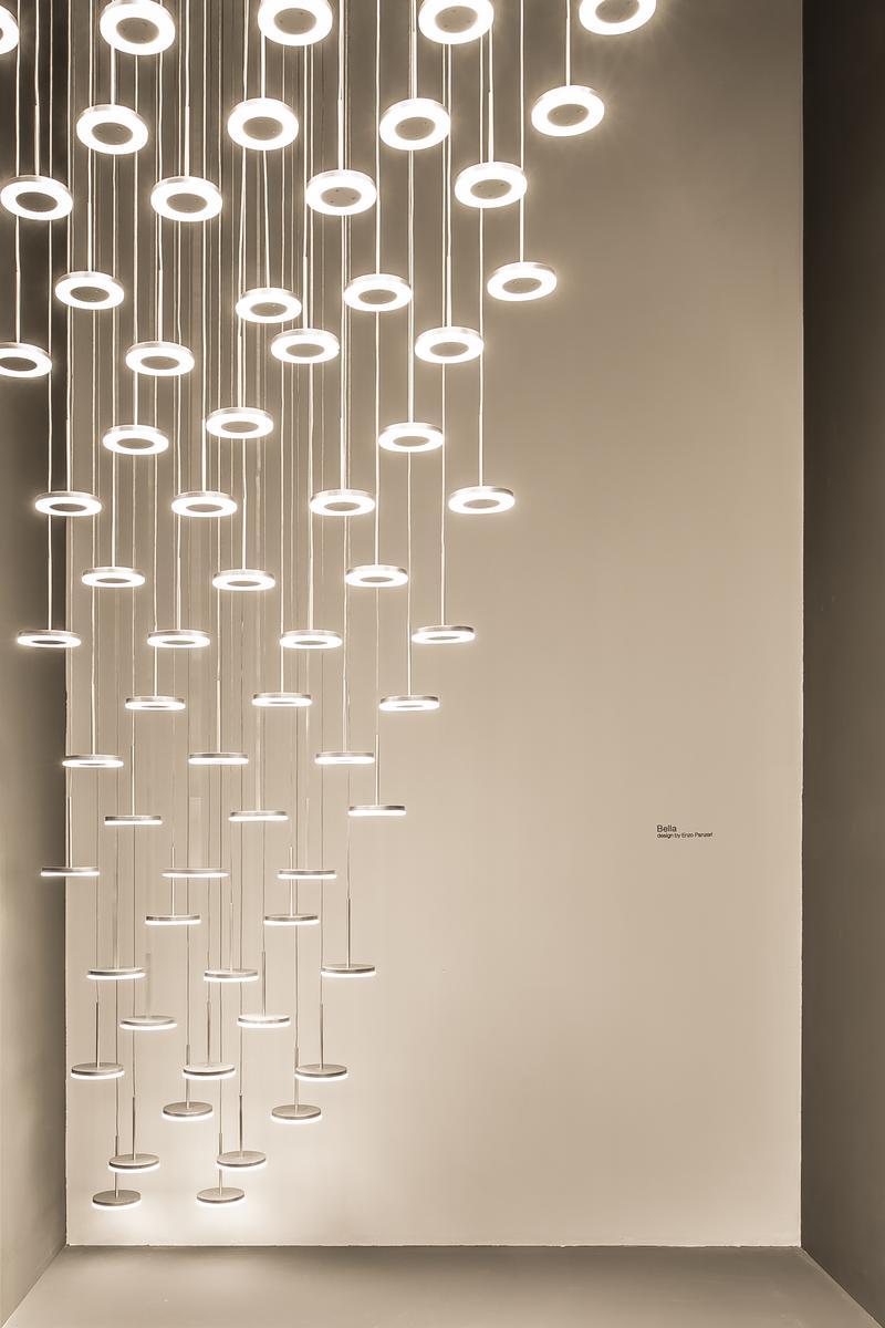 BELLA LED die cast aluminium pendant lamp