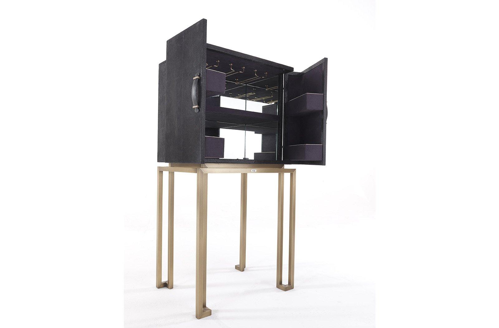 TRAFALGAR Beech bar cabinet