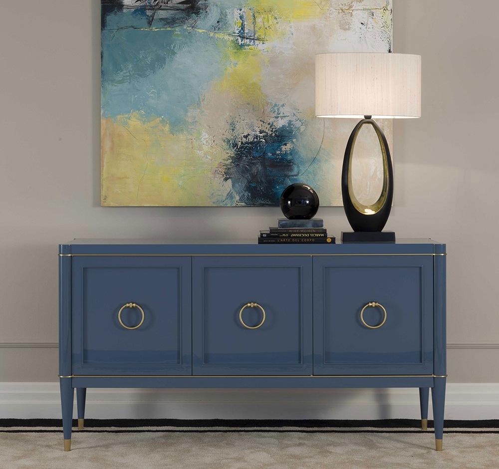 AMBRA Rectangular lacquered chest of drawers