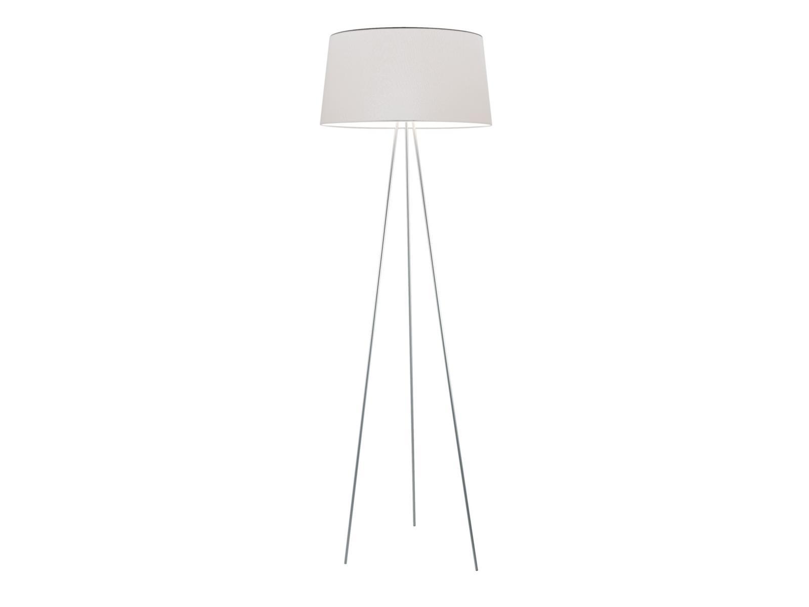 TRIPOD Fabric floor lamp with dimmer