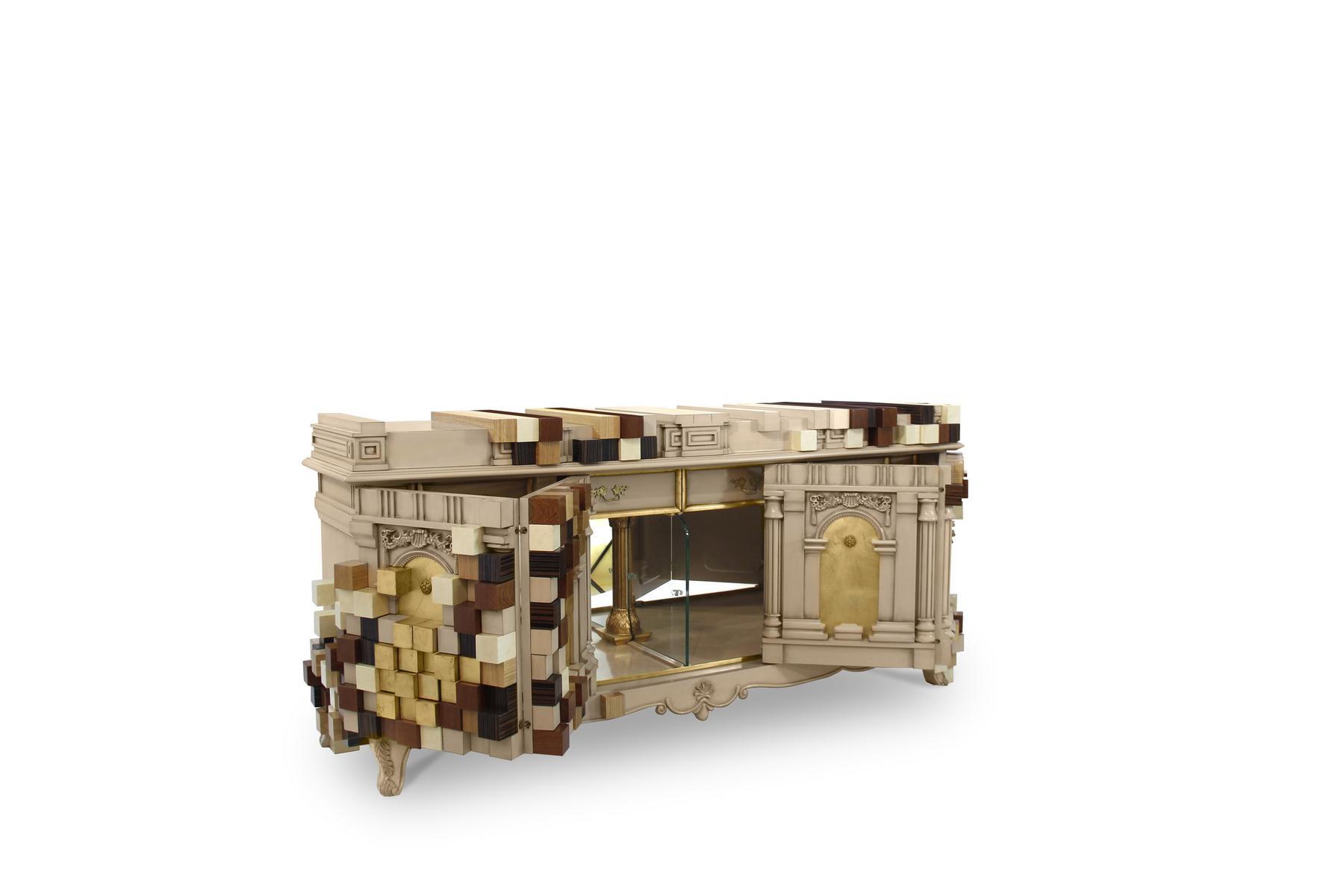 PICCADILLY Wooden sideboard with doors