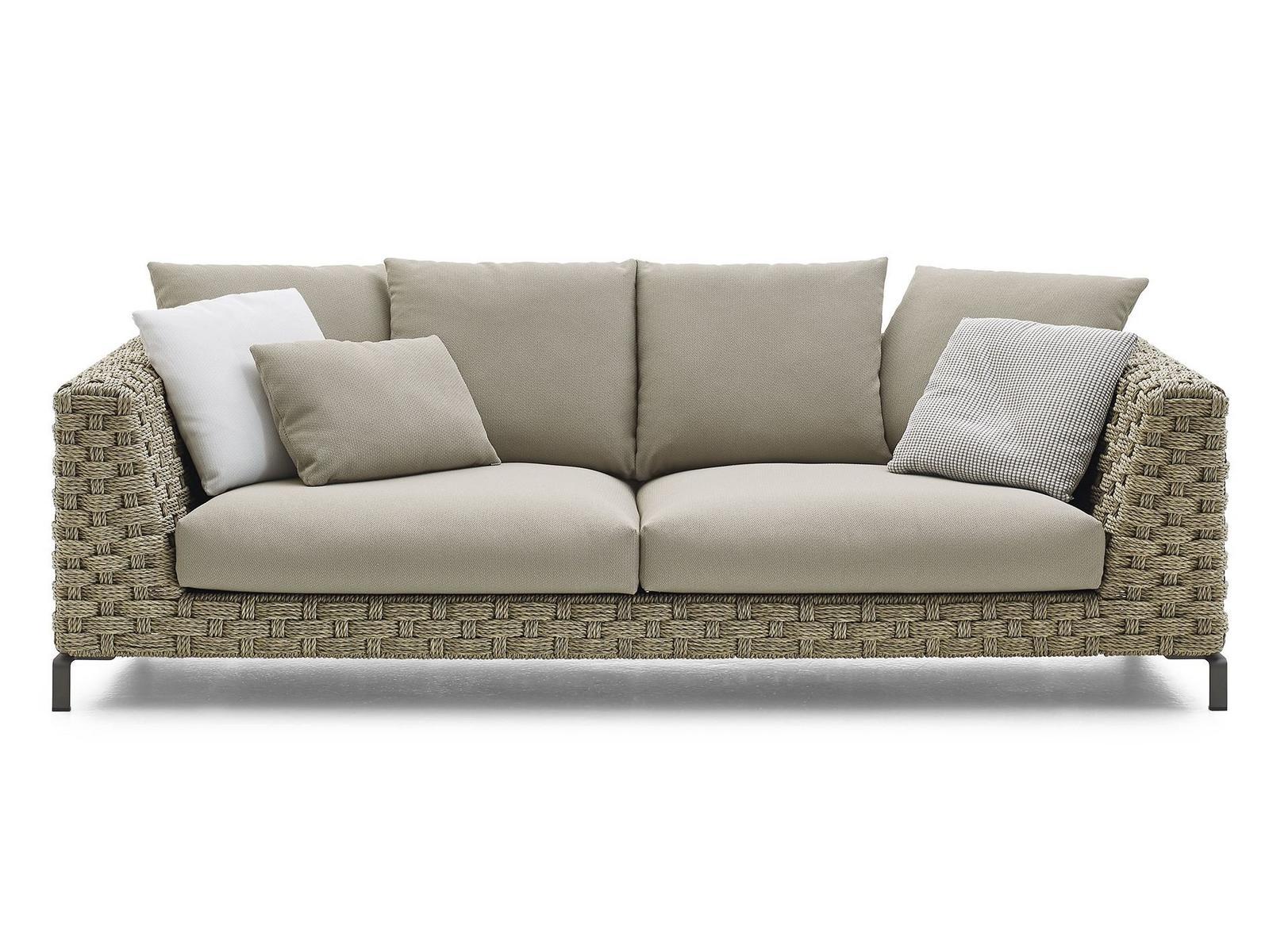RAY OUTDOOR NATURAL Textilene sofa