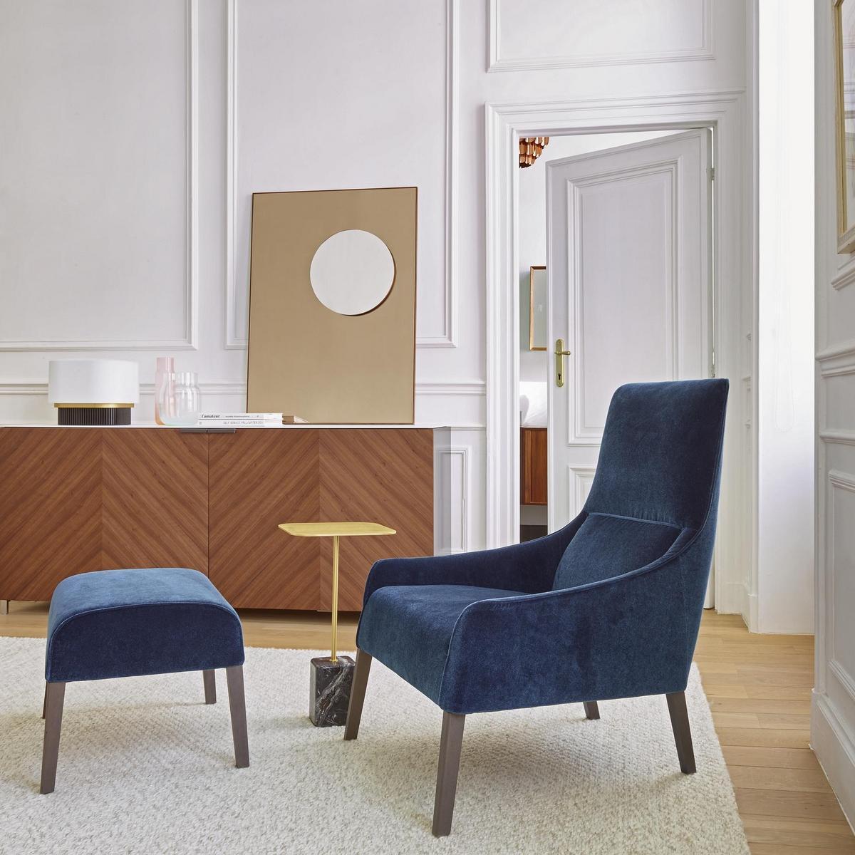 CUPIDON Square steel high side table