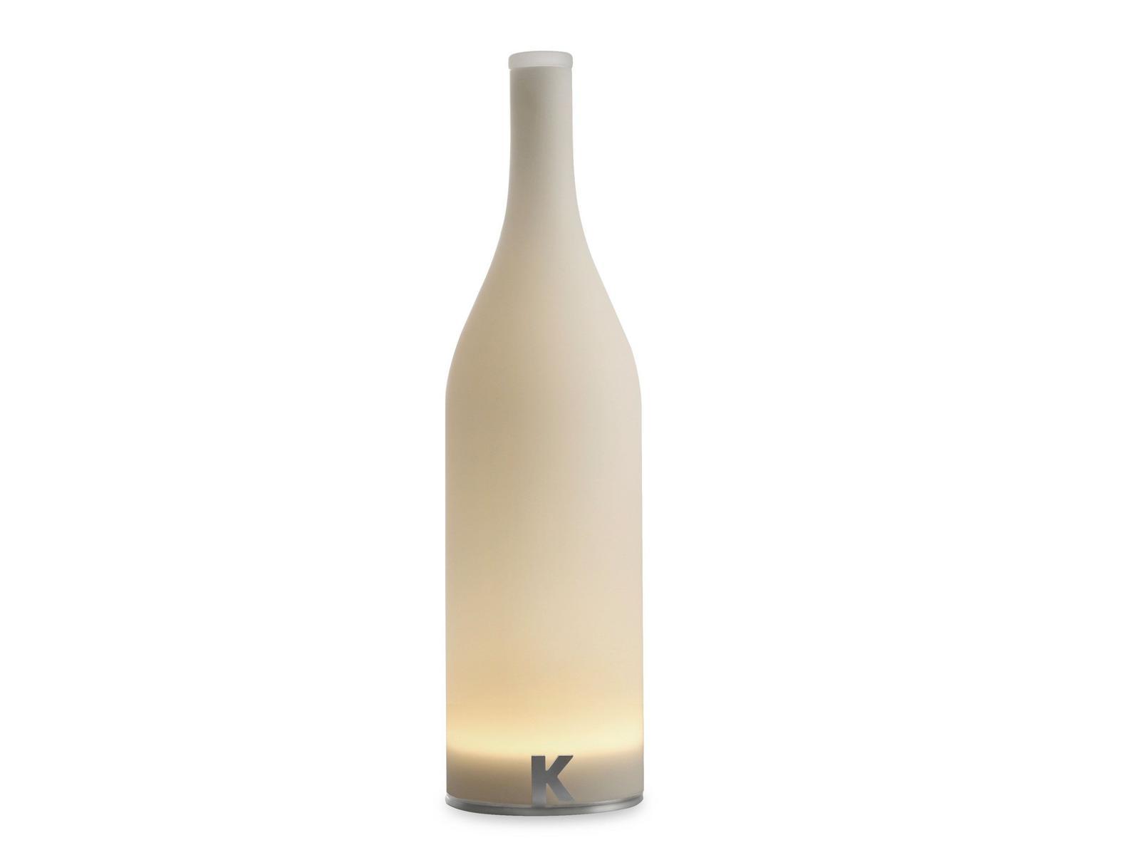 BACCO LED satin glass table lamp