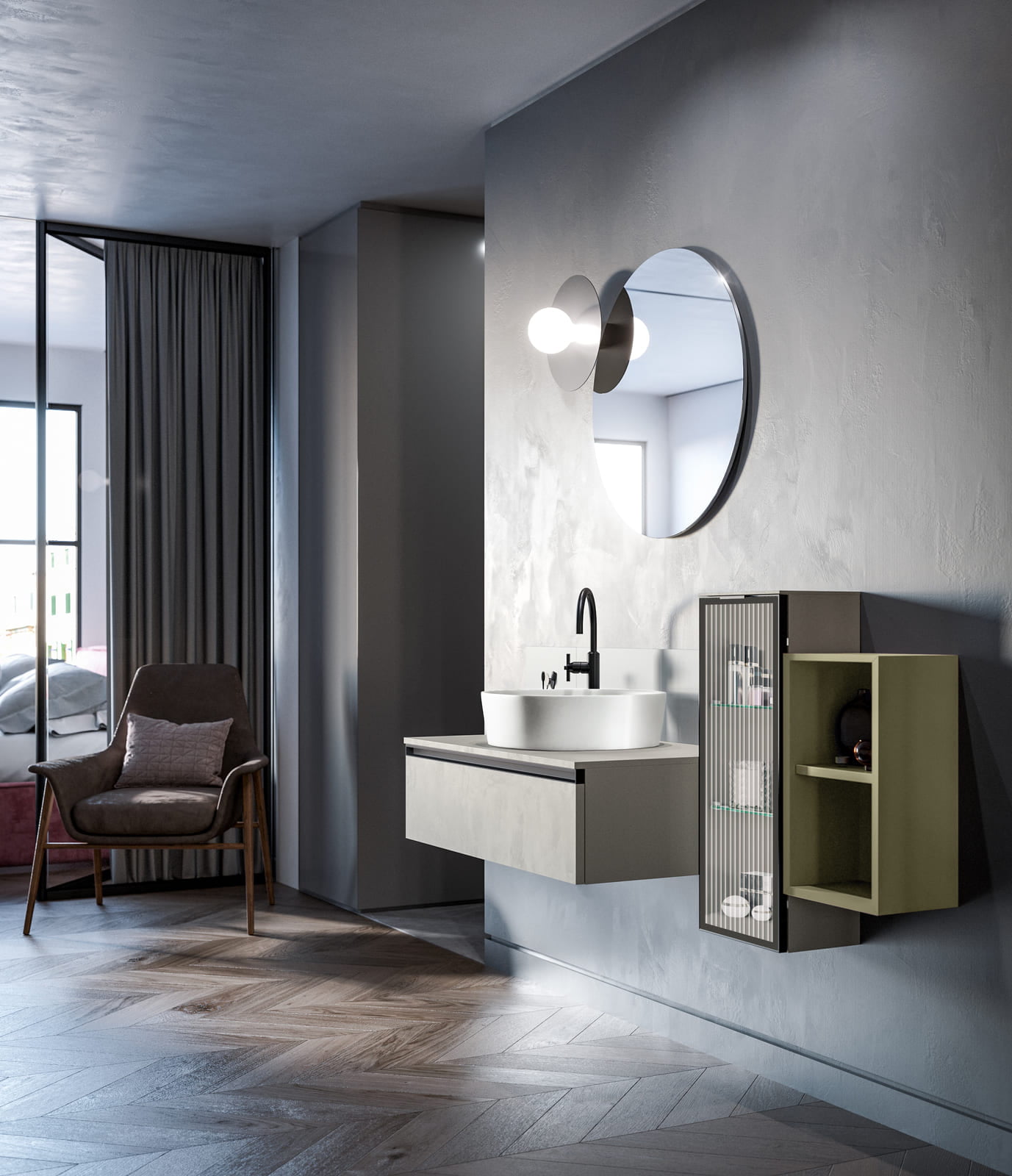 DEEP Melamine bathroom