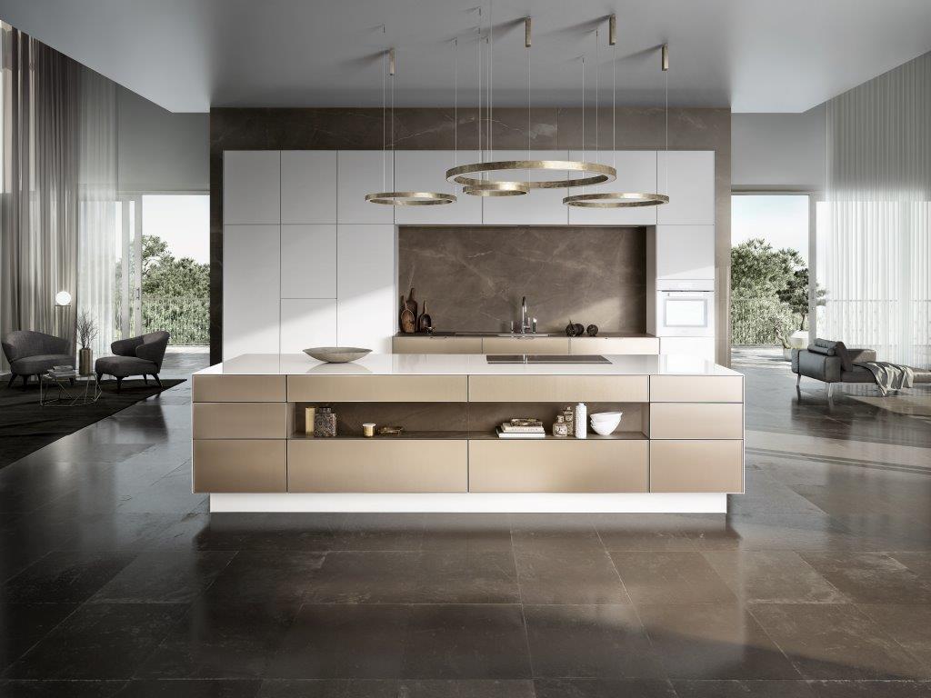 PURE - SE 3003 R Contemporary style wooden kitchen